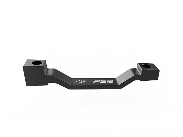 This adapter allows the use of 180mm rotors on front and rear wheels.
<br>The caliper, the front fork brake mount and the rear frame brake mount must comply with the Post Mount standard!